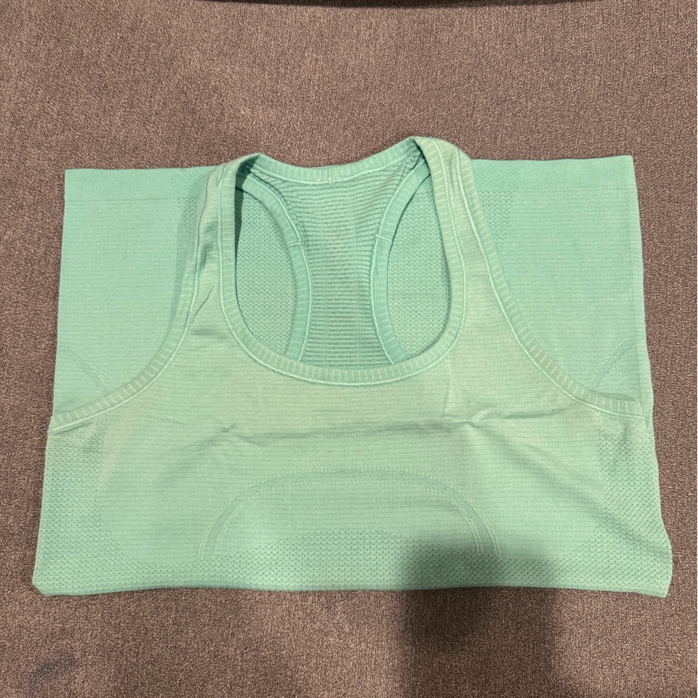 Mint Green Athletic Tank Top